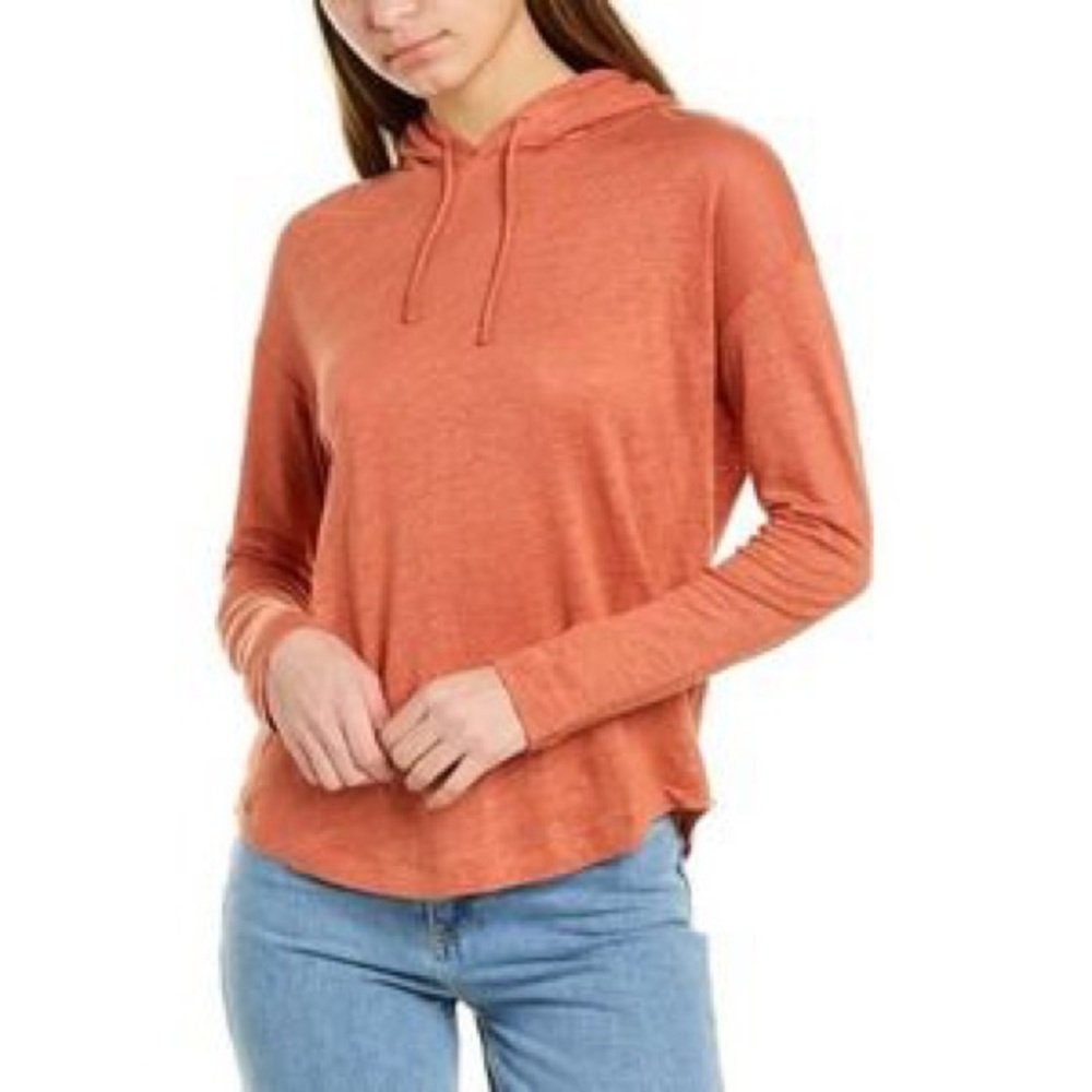 Club Monaco Orange hoodie - size small
